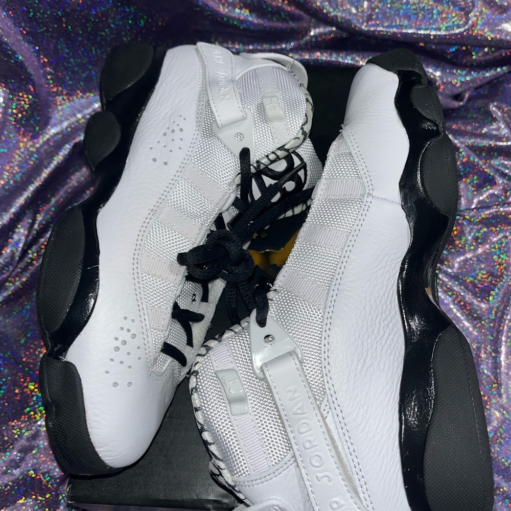 Air Jordan 6 Rings Black and White "Motorsport"